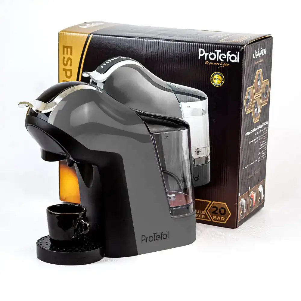 Protefal machine à café cafetiere 20 bars 4 en 1 EM-308 G