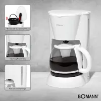 Bomann cafetière machine à café KA183CB
