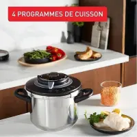 Seb Cocotte minute clipso+ chef 6L 4programmes