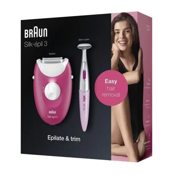 Braun 3 épilateur bikini and body SE3-420
