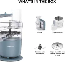 Robot Kenwood MultiPro Go FDP22.130GY | 650W Bol 1,3L