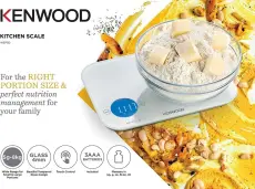 Kenwood balance numérique 1g à 8 kg WEP50.000WH