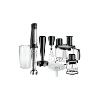 Braun mélangeur en acier inoxydable noir MQ 7087X