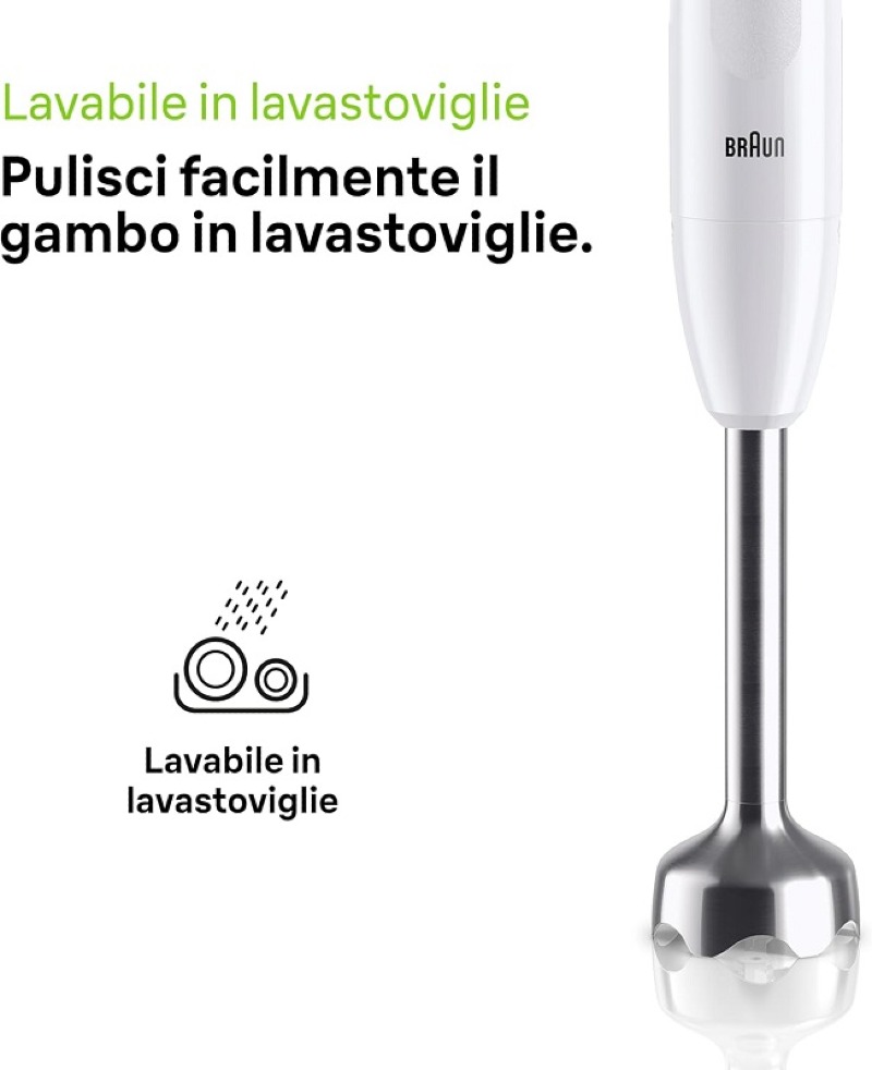 Braun batteur à main MQ10.201MWH