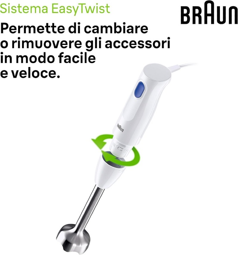 Braun batteur à main MQ10.201MWH