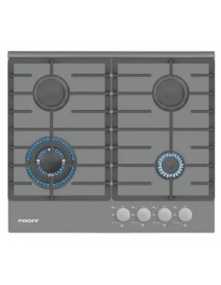 PROFF P644 Plaque de cuisson Vitro Gris 60 CM