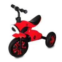 Tricycle /Enfants Vélo pour 2-6 Ans Rouge et noir