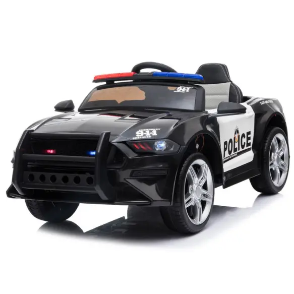 Voiture de Police électrique pour Enfants 12V