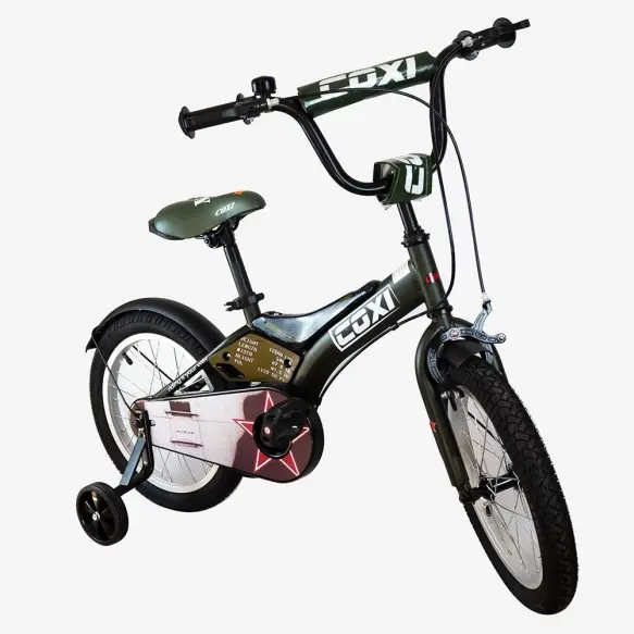 Coxi Vélo army pour enfant 16 pouces