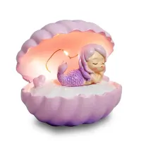 Veilleuse en forme de coquille Rose