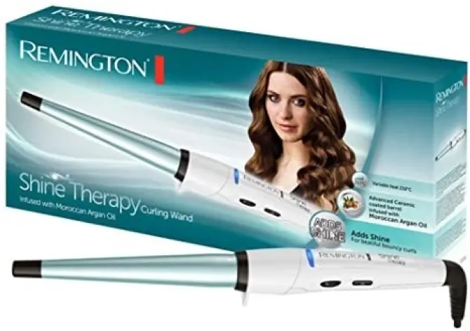 Remington Fer à Boucler Shine Therapy 153W
