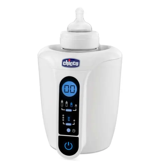 Chicco Chauffe-Biberon Digital Blanc-Bleu