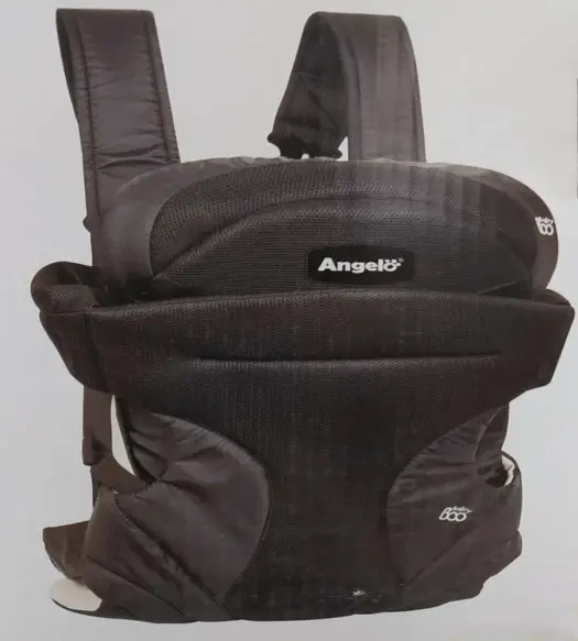 Angelo Porte bébé kangourou Noir