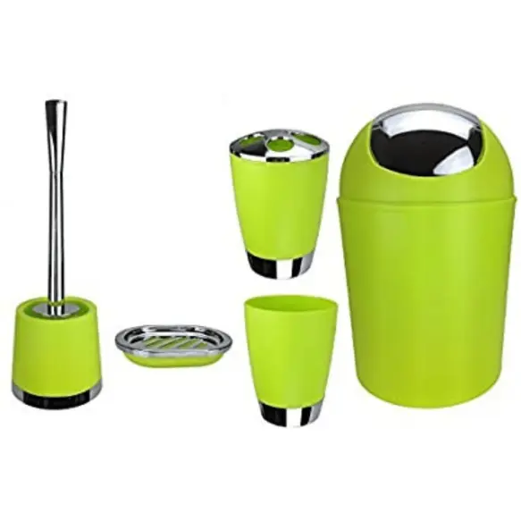 Ensemble de salle de bain 5 pièces  Jaune