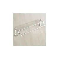San-Water Porte serviette pour salle de bain 2 barres