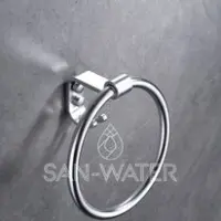 San-Water Anneau porte serviette pour salle de bain