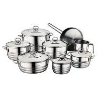 Korkmaz Série de Marmite Astra Grande 14 pcs Inox
