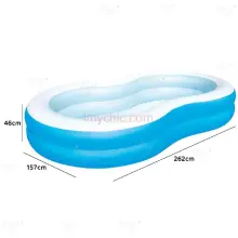 Bestway Piscine  262x157x46cm ref 54117