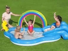 Bestway Piscine et aire de jeux 2.57mX1.45mX91cm    53092