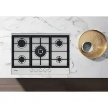 Whirlpool plaque  gaz 5 feux 75cm GMWL 728/IXL