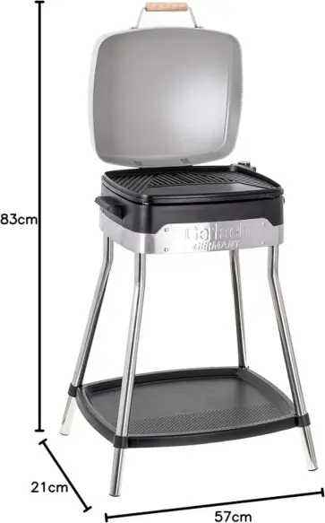 Gerlach barbecue électrique 2en1 2500W  40x36cm GL 6611