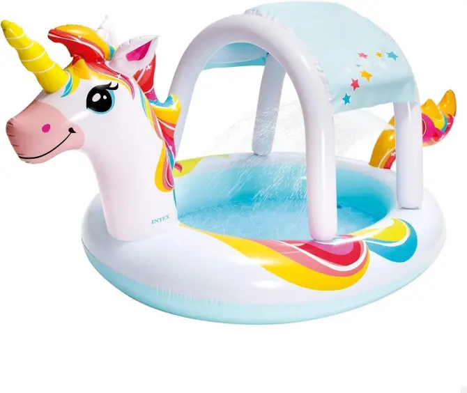 Intex 58435NP Piscine gonflable Licorne  254x132x109cm