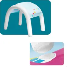 Intex 58435NP Piscine gonflable Licorne  254x132x109cm