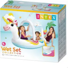 Intex 58435NP Piscine gonflable Licorne  254x132x109cm