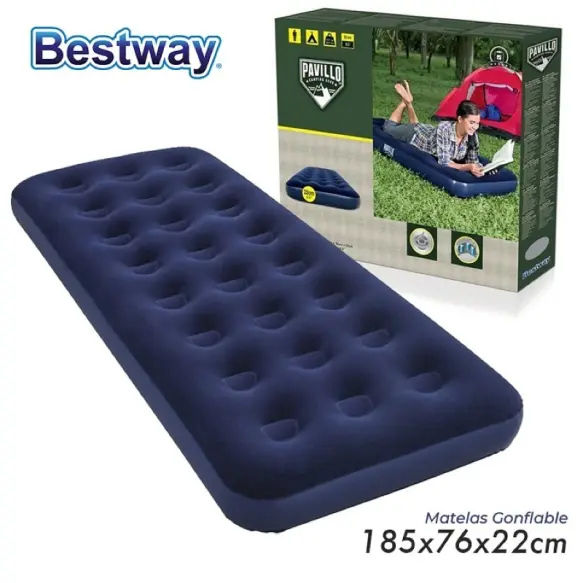 Bestway 67223 Matelas gonflable 1 place 185x76x28cm