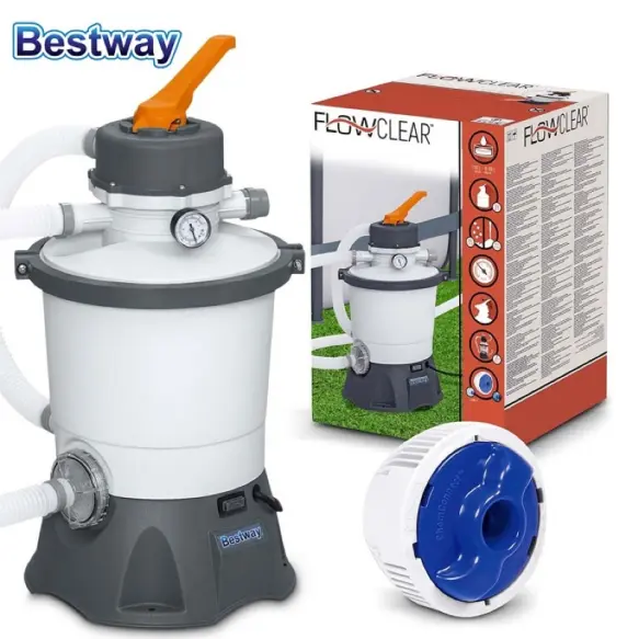 Bestway 58515 Filtre à Sable 2.006 m3/h