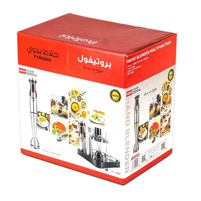 Protefal cofret bras mixeur multifonction 1200W FY8020A