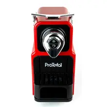 Protefal Machine à café Capsul Blanc 1400W EM-101C Rouge