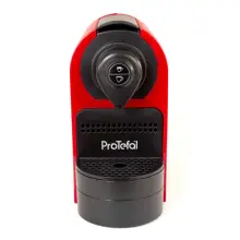 Protefal Machine à café Capsule 1400W EM-201C Rouge