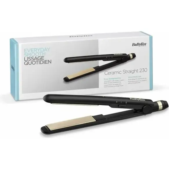 BaByliss Fer à Lisser Céramique Lisse ST089E