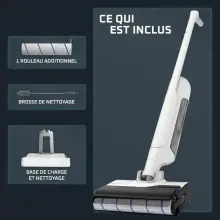 Rowenta Aspirateur Laveur X-Clean 10 sans fil GZ7540WO