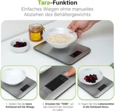 Proficook balance de cuisine inox Pc-Kw 1061