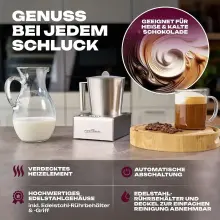 ProfiCook Mousseur à lait env. 500ml de mousse PC-MS 1032