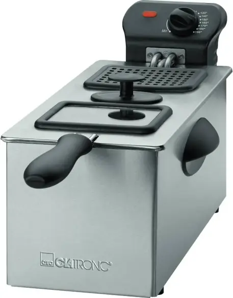 Clatronic FR 3587 Stainless steel deep fryer 3 liter inox