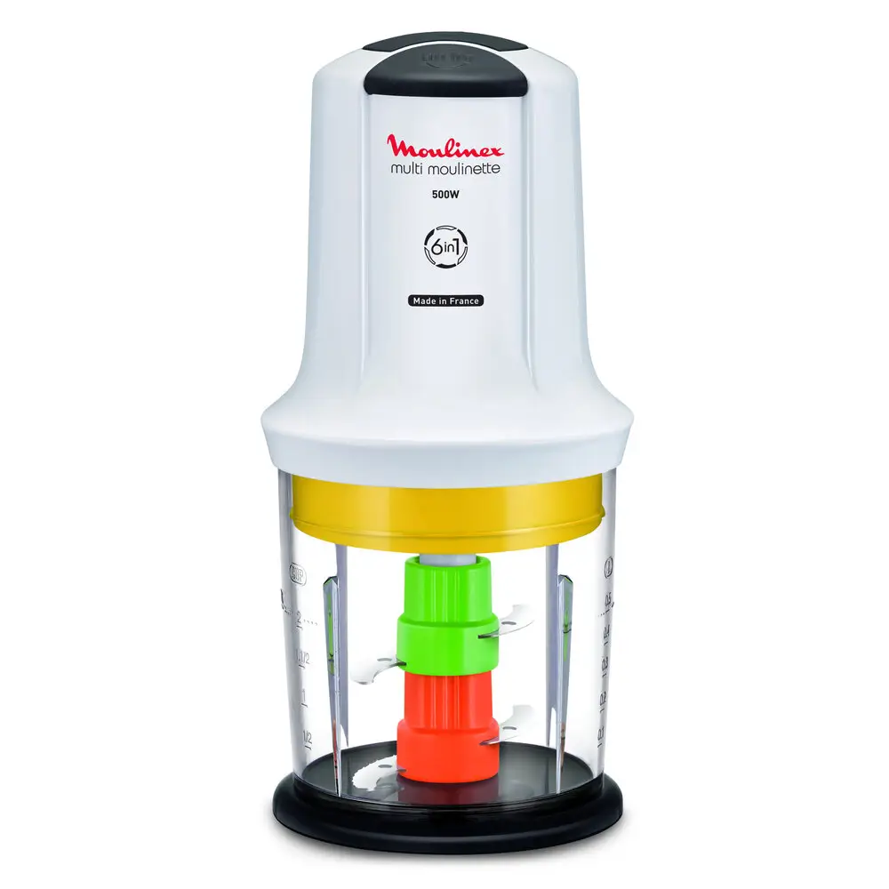 Mini Hachoir Moulinex 6 en 1 500W AT723110