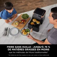 Ninja friteuse air fryer max pro AF180EUCP 6.2 L