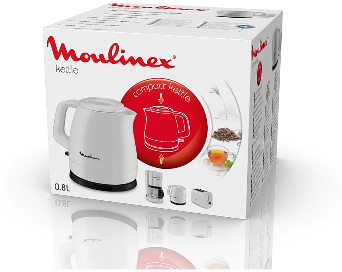 Moulinex bouilloire grise petit format 0.8L simpleo BY153B10
