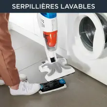 Rowenta Nettoyeur Sol Vapeur RY8544 Clean & Steam