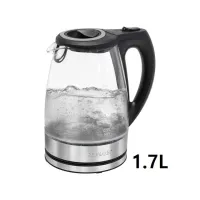 bomann bouilloire electrique en verre 1.7l 2200w Wks6032