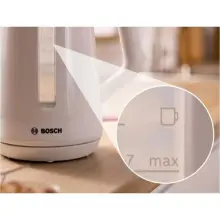 Bouilloire Bosch 1.7L Blanc MyMoment TWK1M121