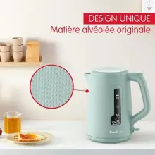 Bouilloire Moulinex Sans Fil 1.7L BY2M1310 Inox
