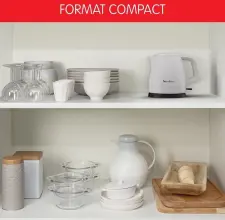 Moulinex bouilloire grise petit format 0.8L simpleo BY153B10