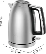 Bouilloire Krups Inox 1.7L Filtre Anticalcaire BW552D10