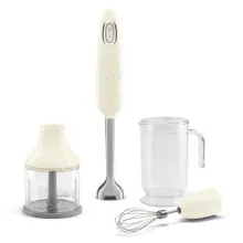 Smeg bras mixeur 3en 1700W crème HBF03CREU