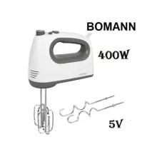 Bomann mixeur batteur 400W HM6054CB
