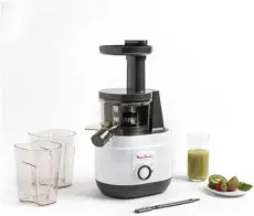 Moulinex extracteur de jus Blanc ZU150110